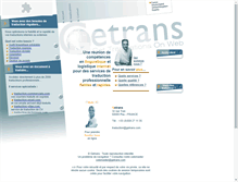 Tablet Screenshot of getrans.com